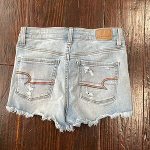 American Eagle Outfitters Rainbow Jean Shorts